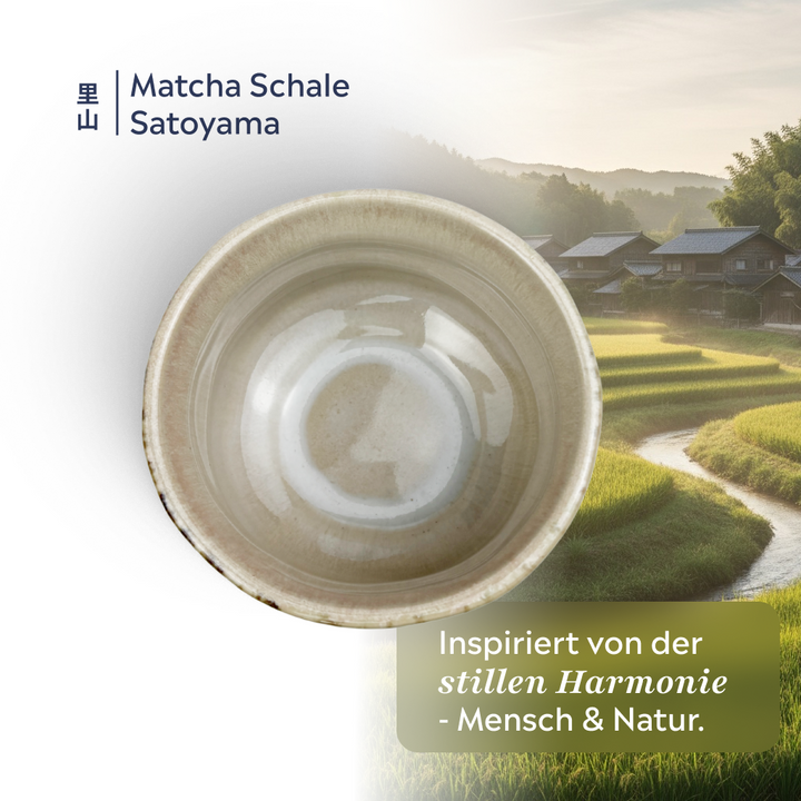 Matcha Schale (Chawan) Satoyama