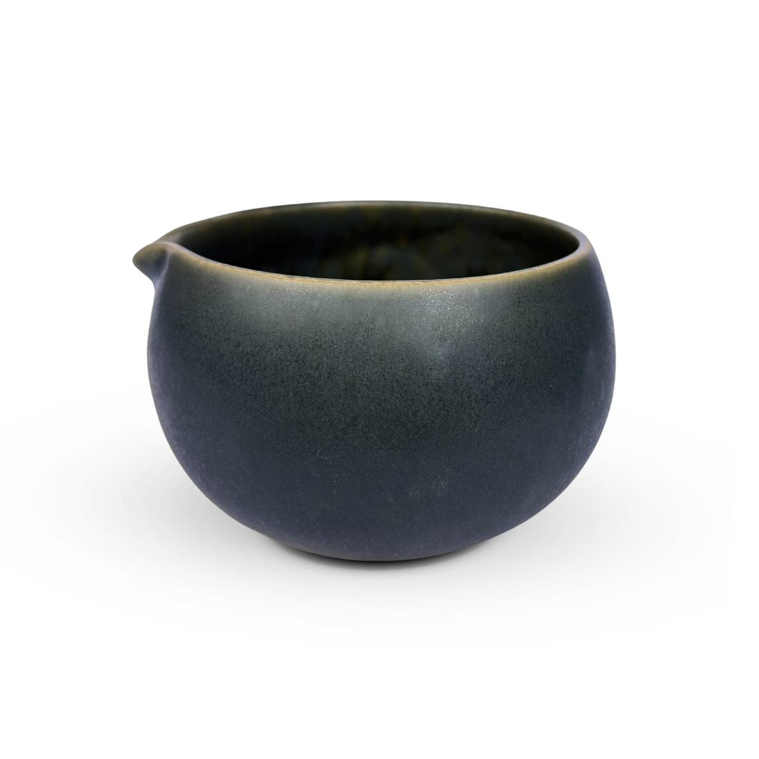Matcha Schale mit Ausguss (Farbe Wald)